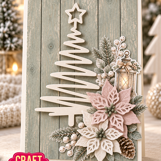Craft and You - Dies - Christmas tree Zig Zag