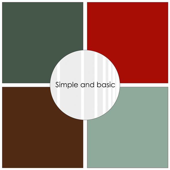 Simple and Basic Design Papers - Cute Christmas - 12 x 12"