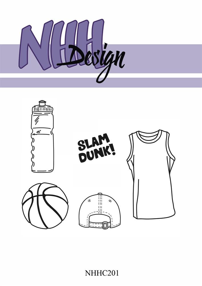 Nellie Snellen - Clear Stamp - Basketball