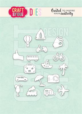 Craft and You - Dies - Travel pictograms