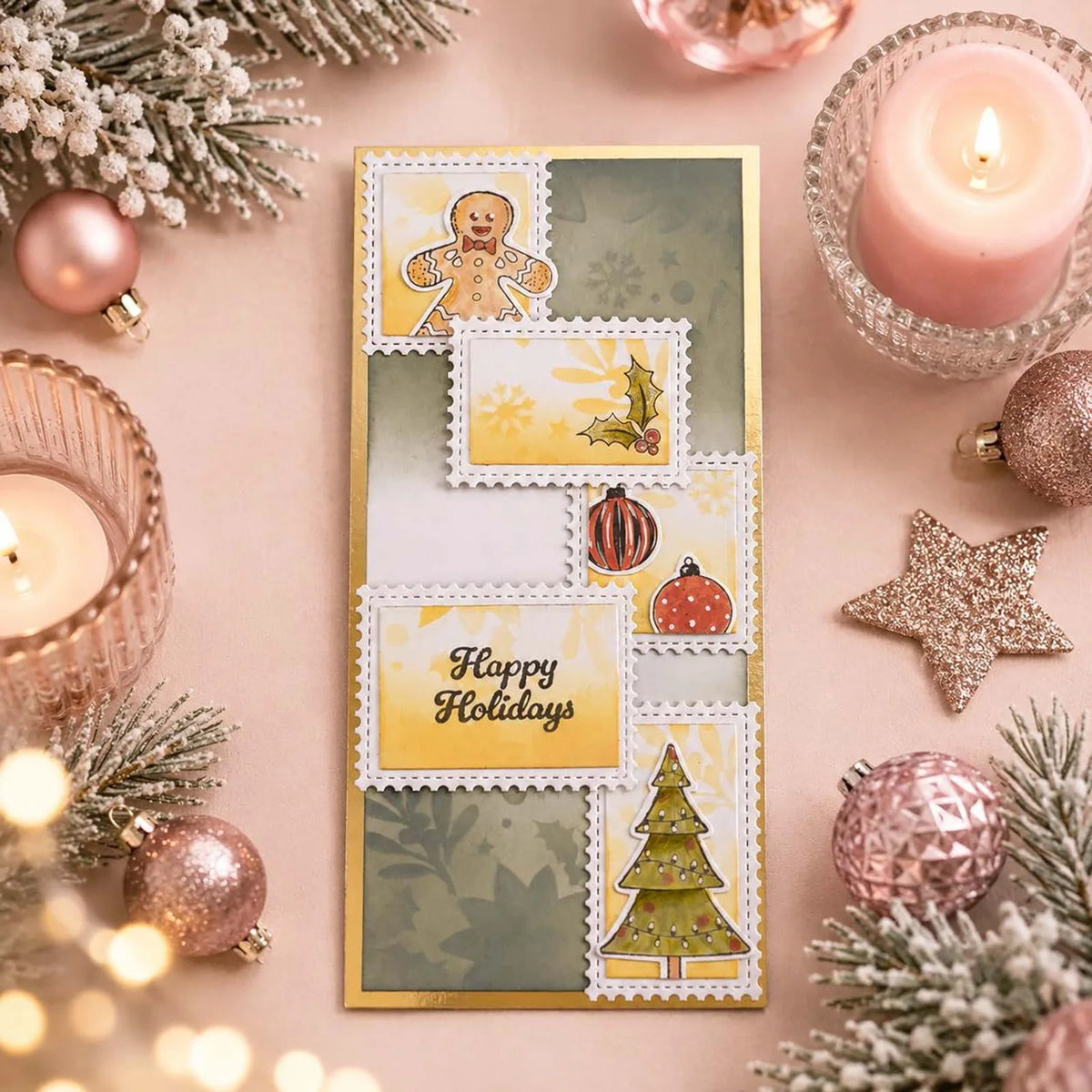 Vassen Creative - Clear Stamps - Christmas Village Nutcracker & Friends