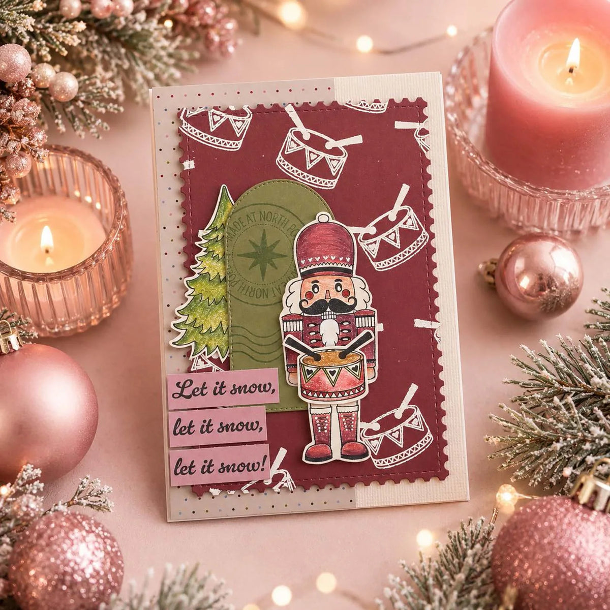 Vassen Creative - Clear Stamps - Christmas Village Nutcracker & Friends