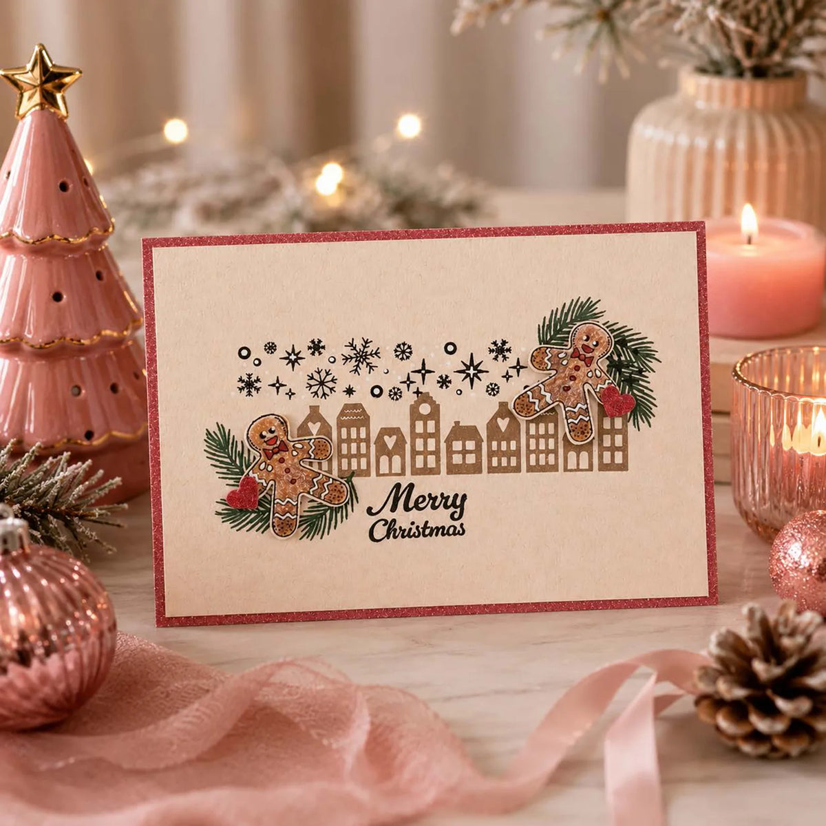 Vassen Creative - Clear Stamps - Christmas Village Nutcracker & Friends