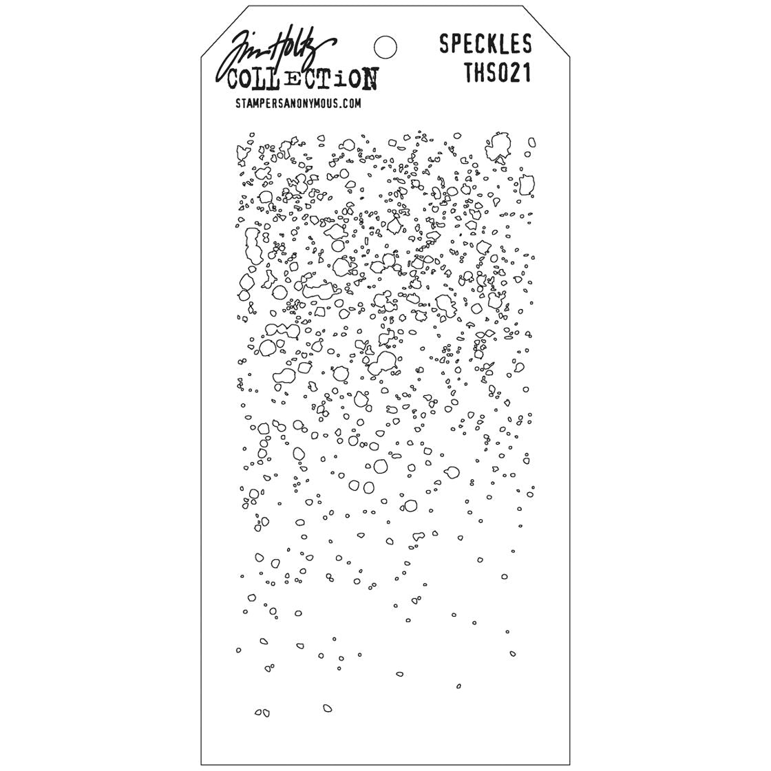 Tim Holtz - Stencil - Speckles