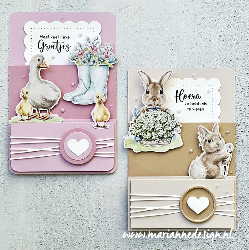 Marianne Design - Die Cuts - Ephemera - Hello Spring