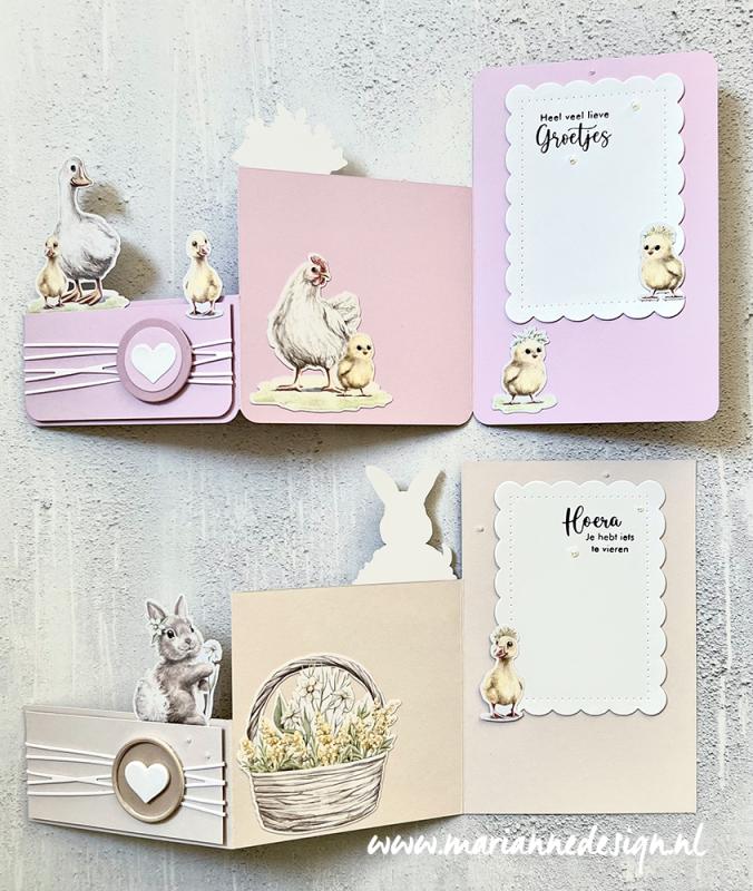 Marianne Design - Die Cuts - Ephemera - Hello Spring