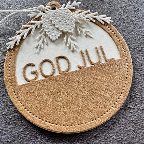 Simple and Basic - Dies - Sentiment in a tag GOD JUL