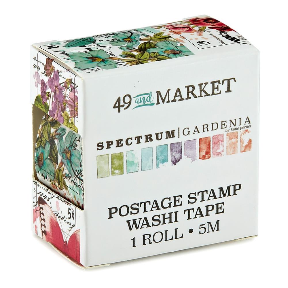 49 and Market - Spectrum Gardenia - Washi Tape - Postage Stamp