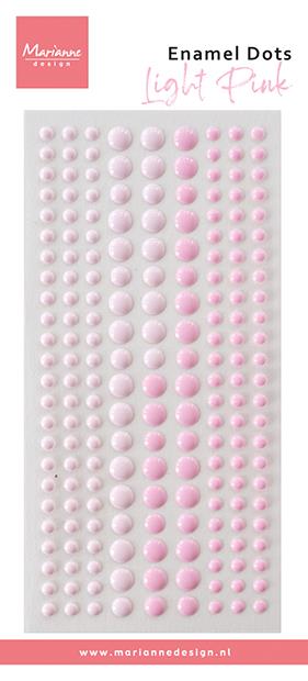 Marianne Design - Enamel Dots -  Duotone Light Pink