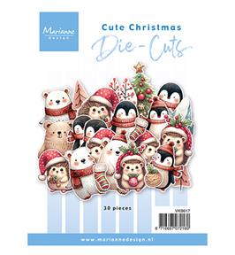 Marianne Design - Die Cuts - Ephemera - Cute Christmas