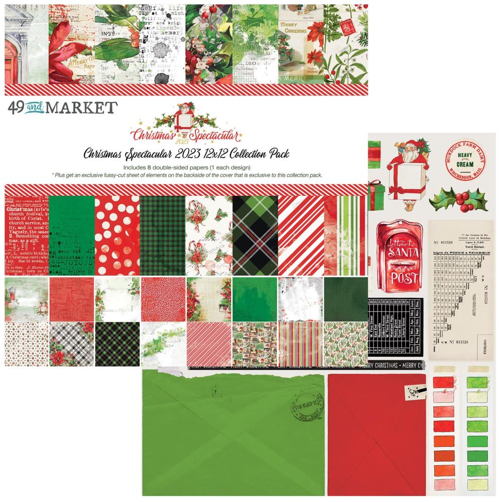 49 and Market - Christmas Spectacular - Classics Pack -  12 x 12"
