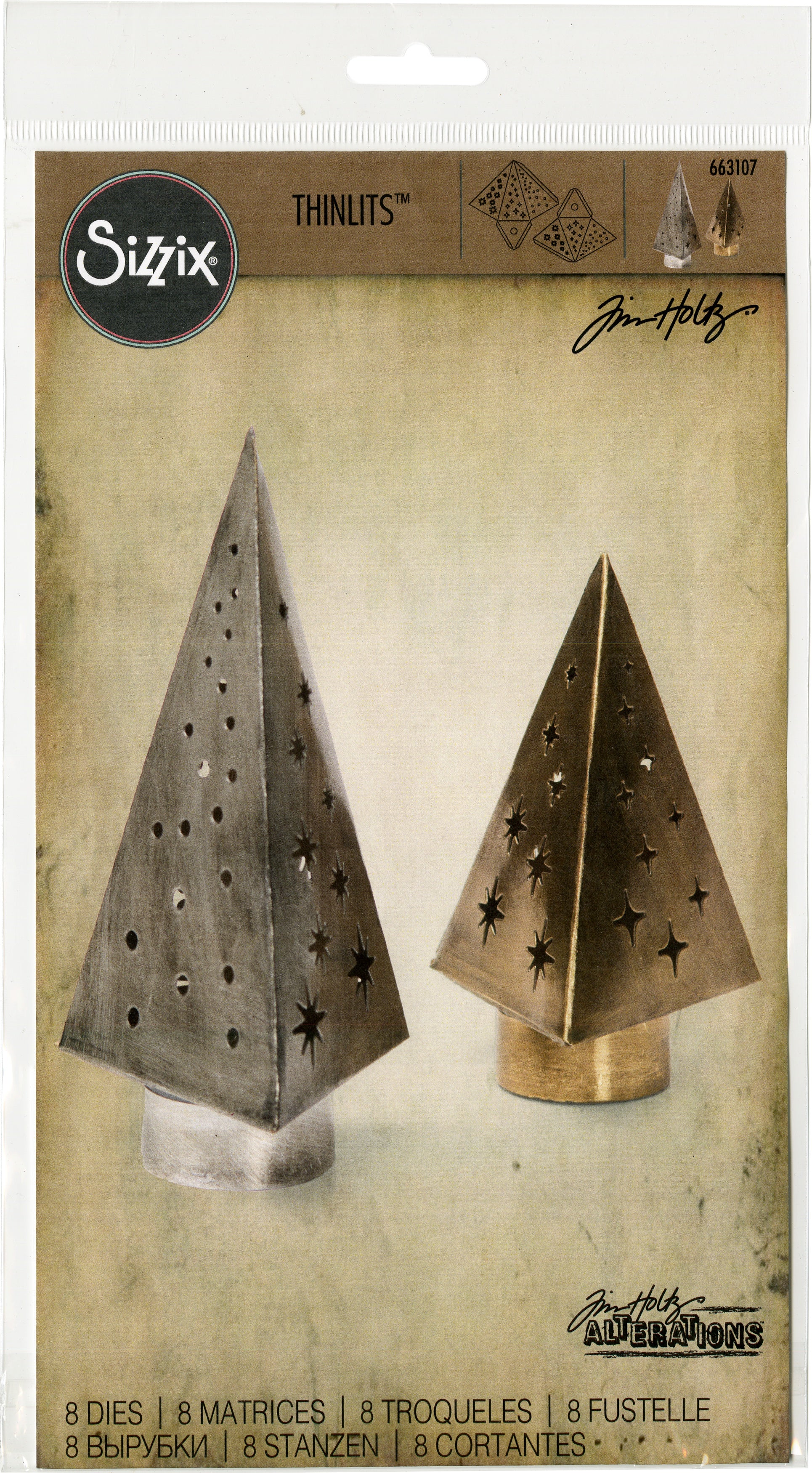 Tim Holtz Alterations - Thinlits - Tree Light