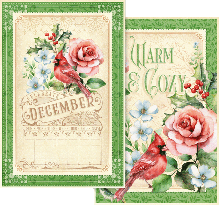 Graphic 45 - Season to celebrate - Journaling Cards