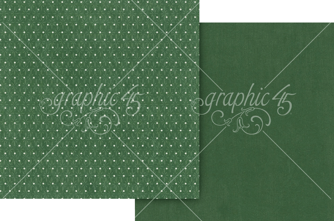 Graphic 45 - Deck The Halls - Paper Pad - 12 x 12"