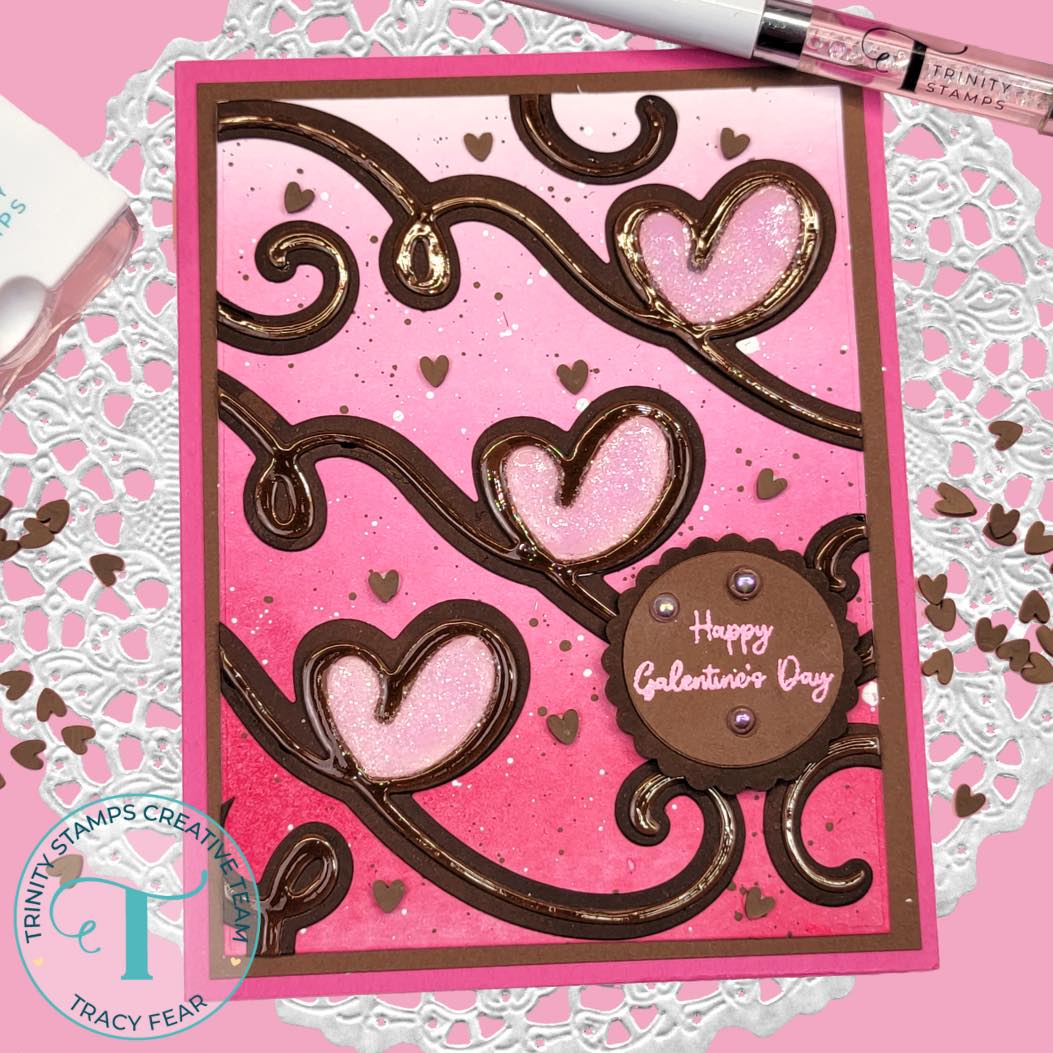 Trinity stamps - Dies - Mini Heart Swirl