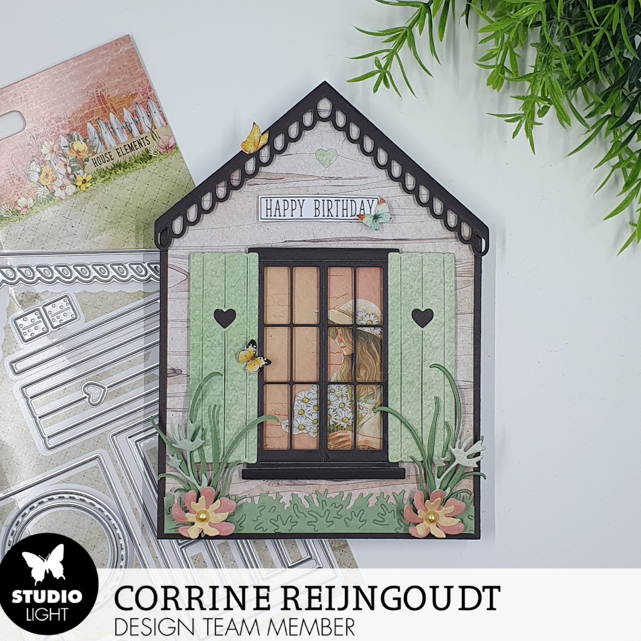 Studio Light - Dies - House Card