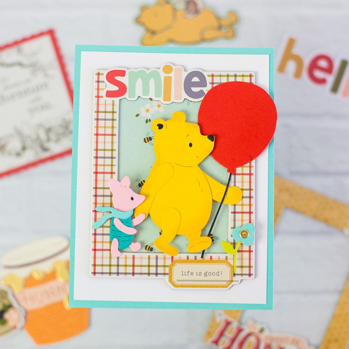 Spellbinders - Dies - Say Cheese Classic Pooh - Pooh & Piglet