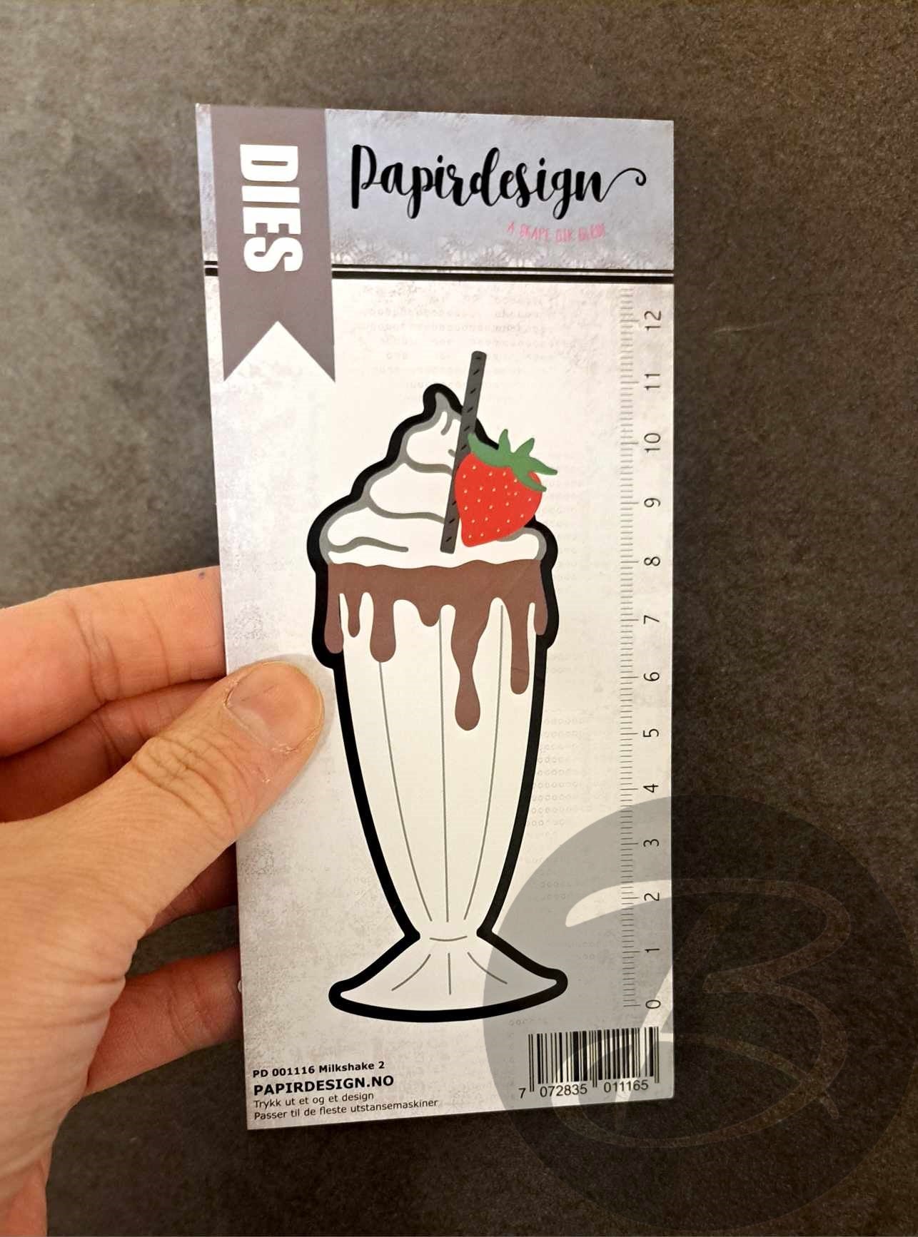 Papirdesign - Dies - Milkshake 2