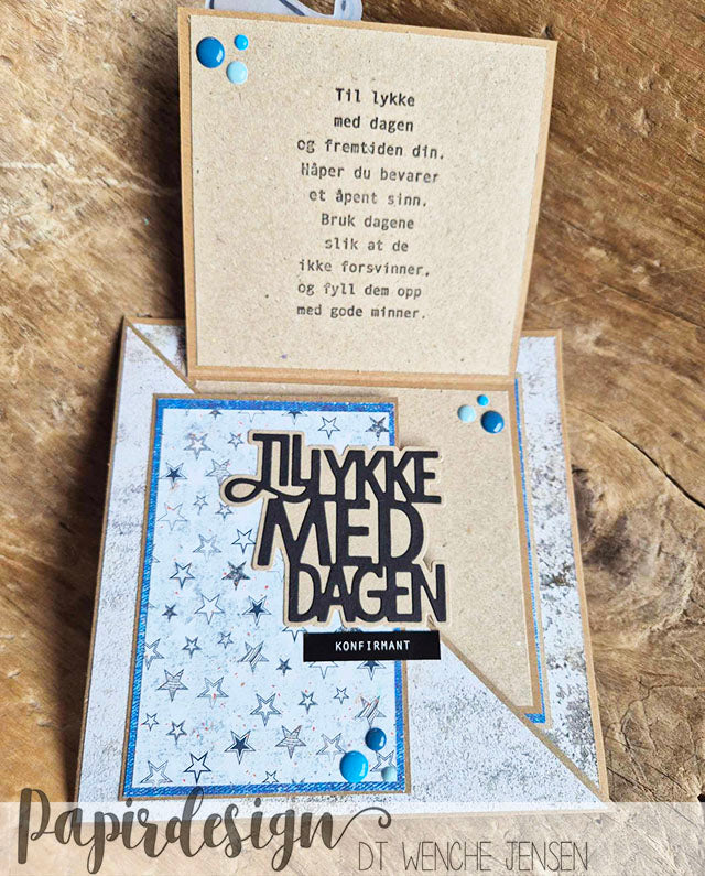 Papirdesign - Dies - Til lykke med dagen ( Ny produksjon)
