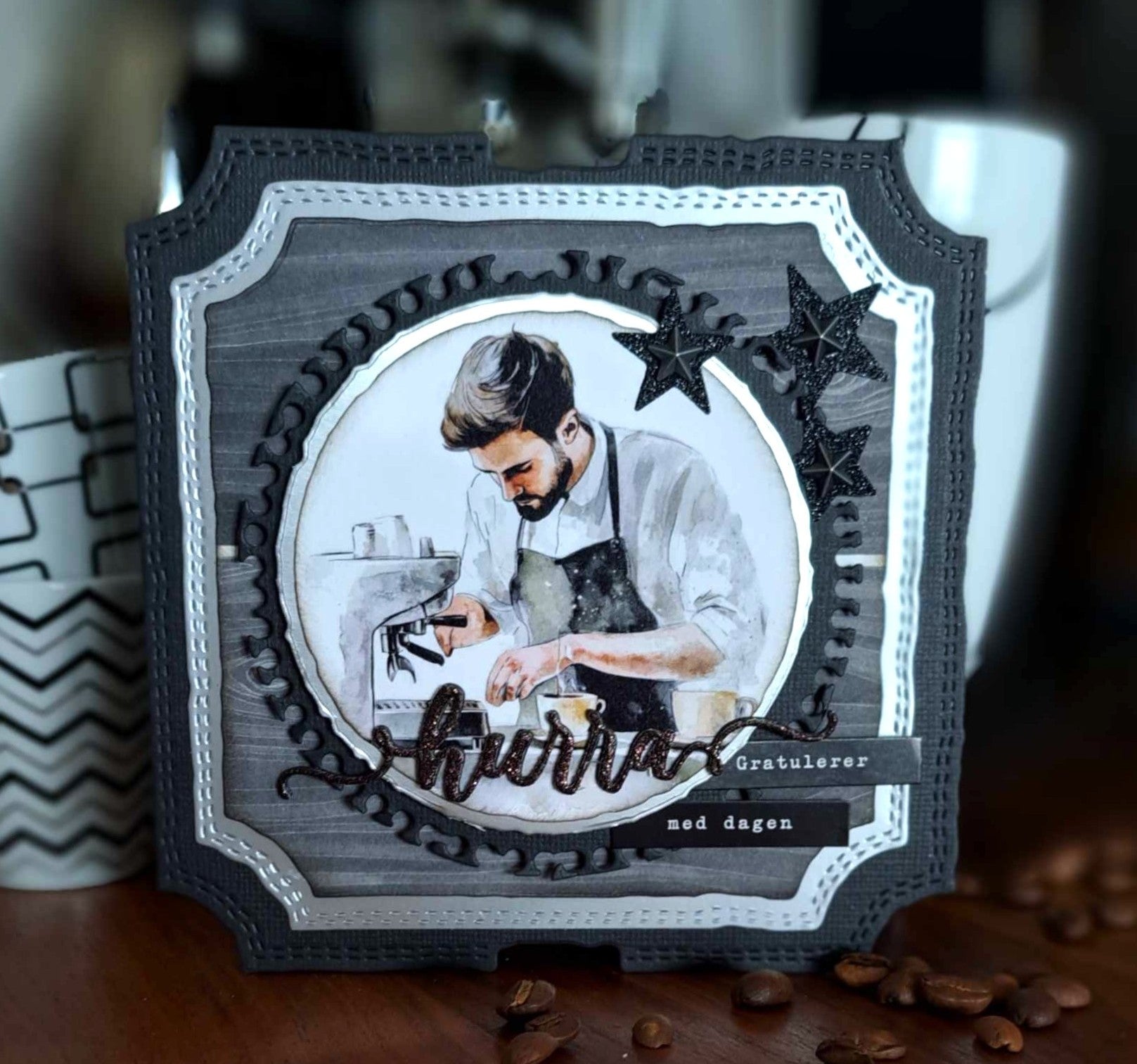 Bikuben Hobby  - Klippeark  - Tid for kaffe - A4