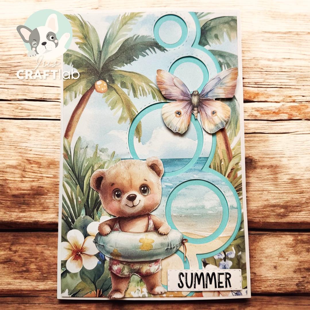 Studiolight Essentials Dies - Creative Craftlab - Stitched circle border