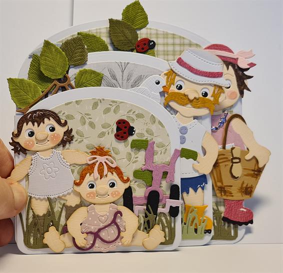By Lene Design - Dies - Baby Trolls BLD1839