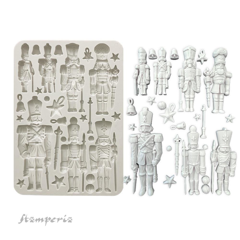 Stamperia  - The Nutcracker - Silicon Mould -  Soldiers - A5