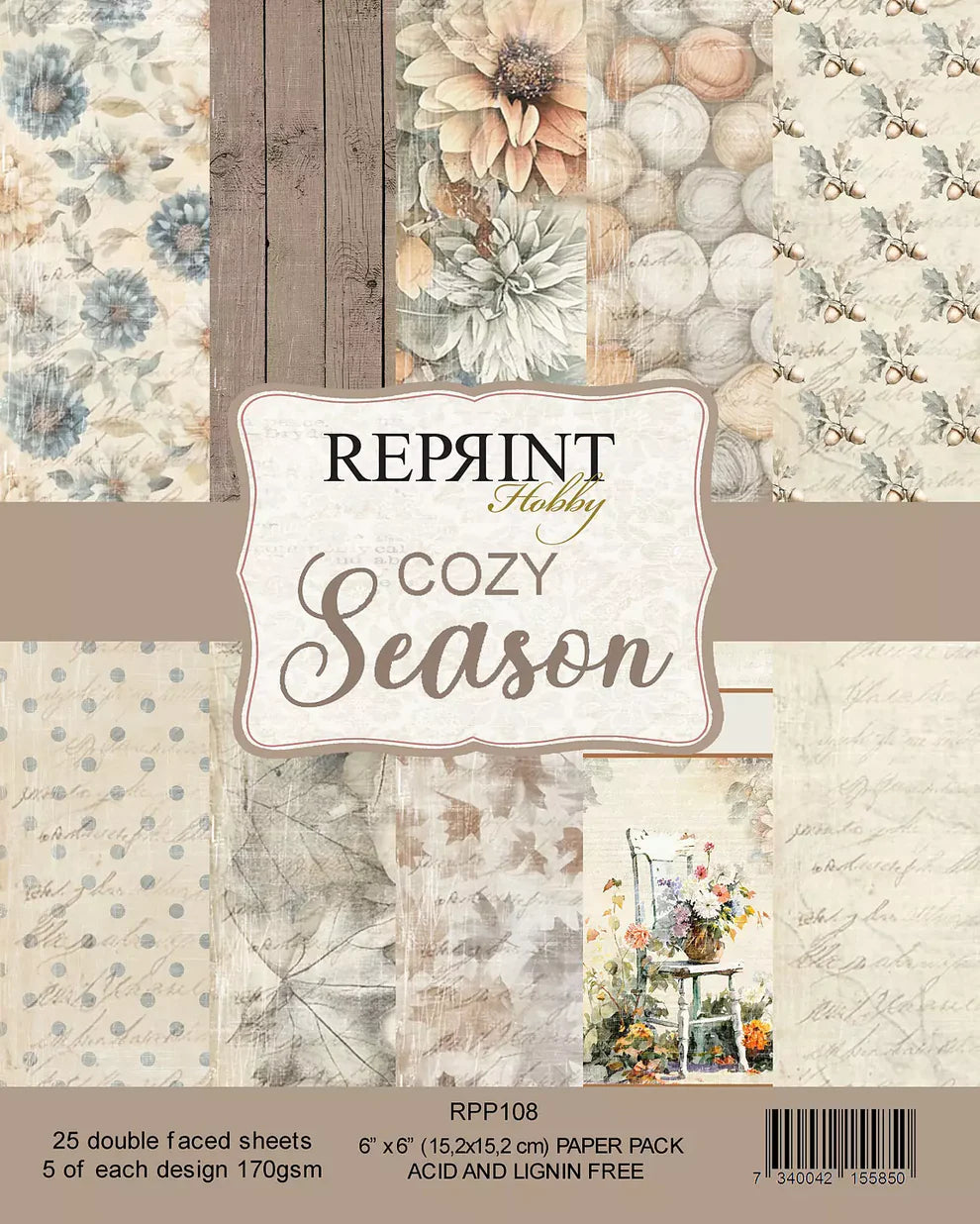 Reprint - Cozy Season - Collection Pack - 6 x 6"