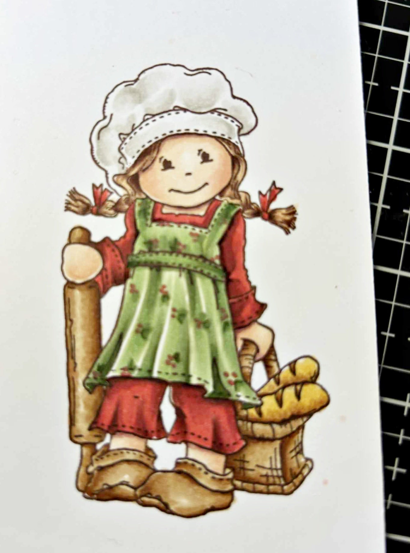 Bildmålarna: Mimosa baker - stamp