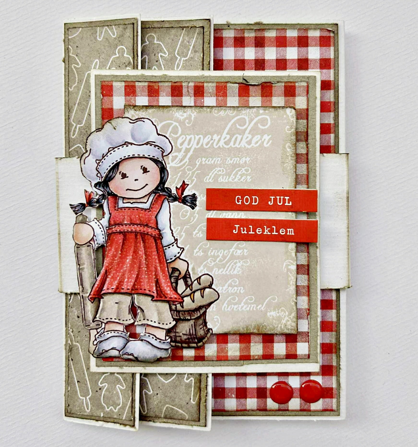 Inkido Stempel - Pepperkaker