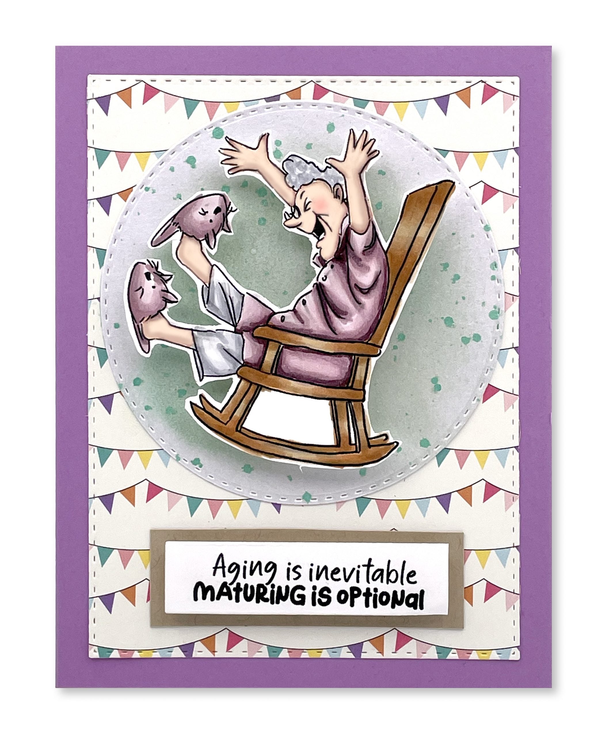 Art Impressions - Clear Stamps Set - Rock On