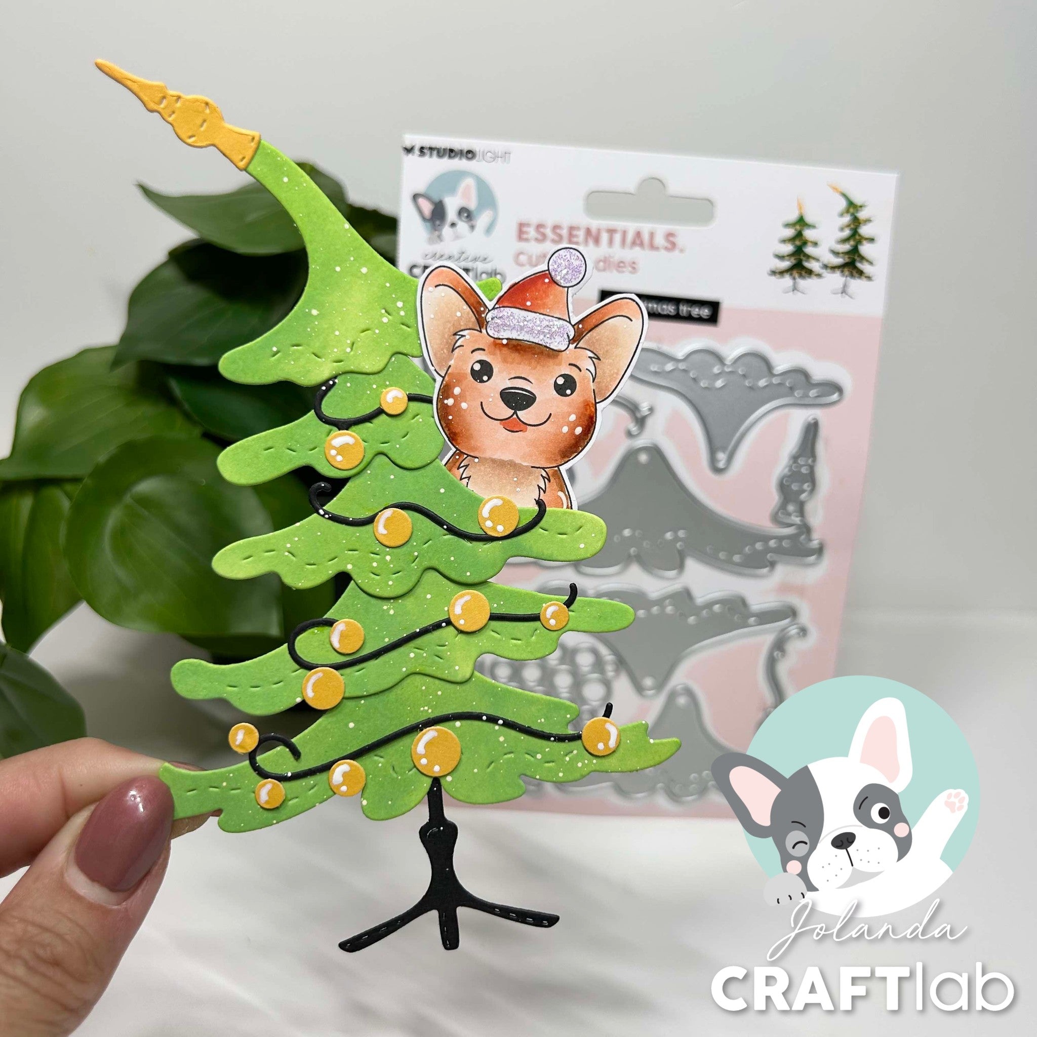 Studiolight Essentials Dies - Creative Craftlab - Christmas Tree
