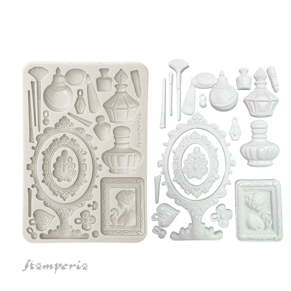 Stamperia  - Masquerade - Silicon Mould -  Beauty accessories - A5