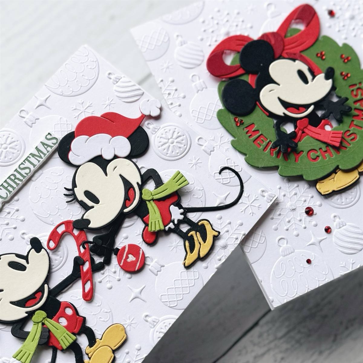 Spellbinders - 3D Embossing Folder - The Merry Mischief Collection - Season Sparkles