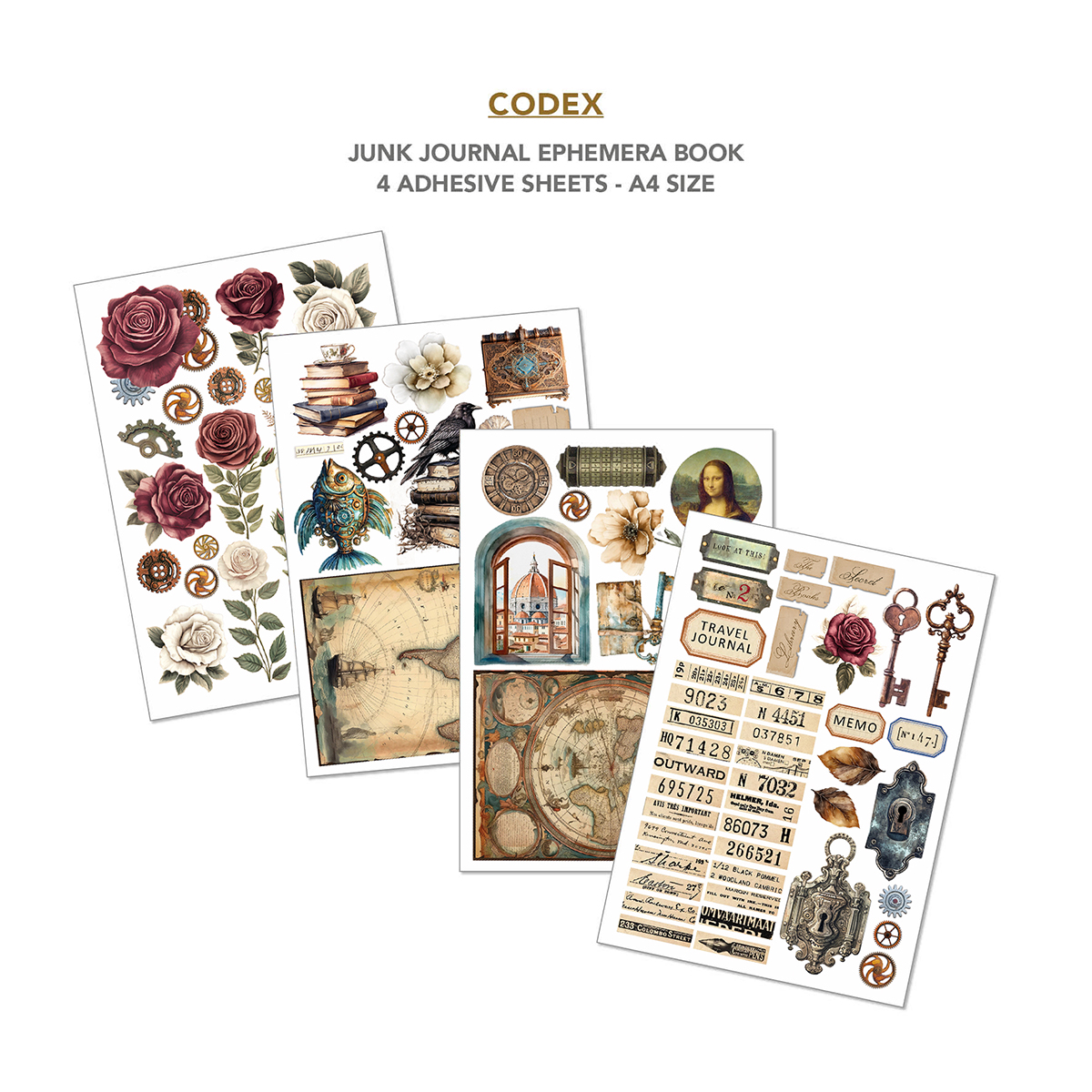 Ciao Bella - Junk Journal & Ephemera Book - Codex