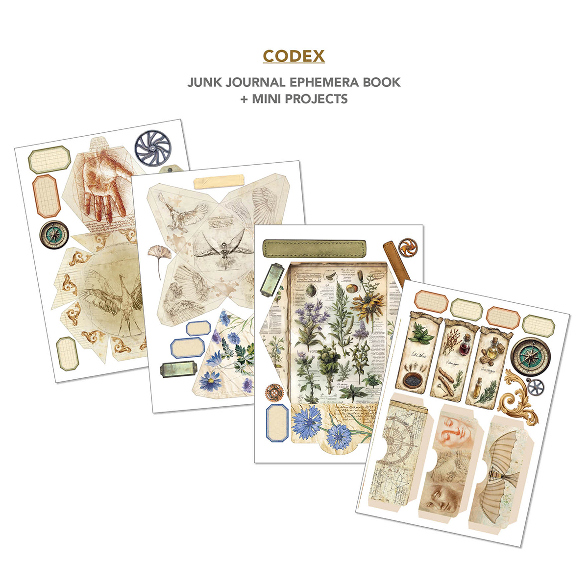 Ciao Bella - Junk Journal & Ephemera Book - Codex
