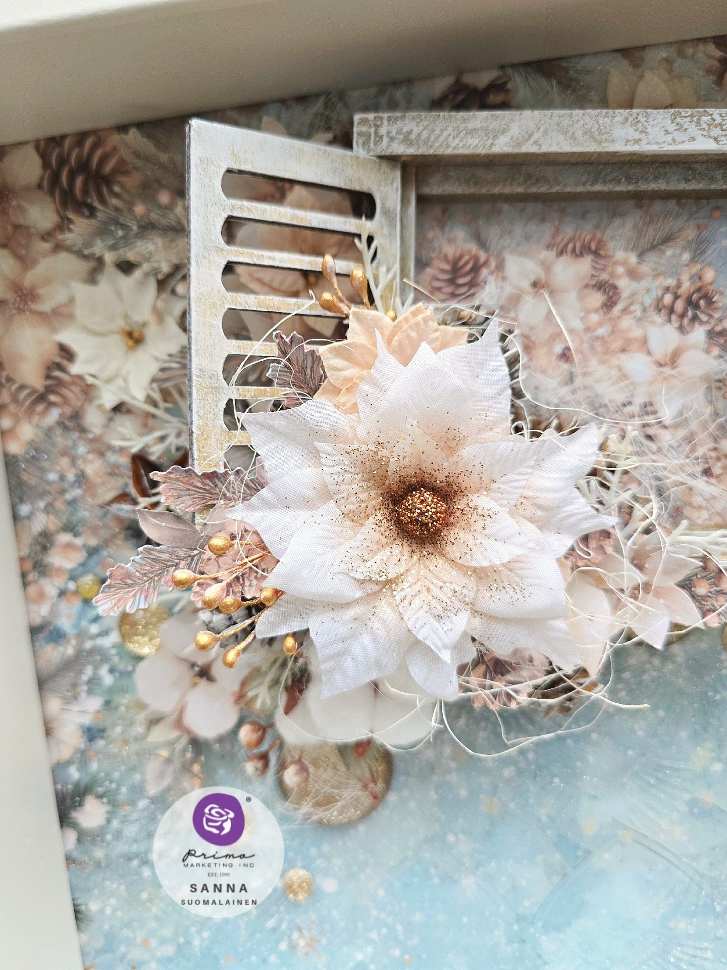 Prima - Twinkle & Treats - Flowers - Twinkle Poinsettias