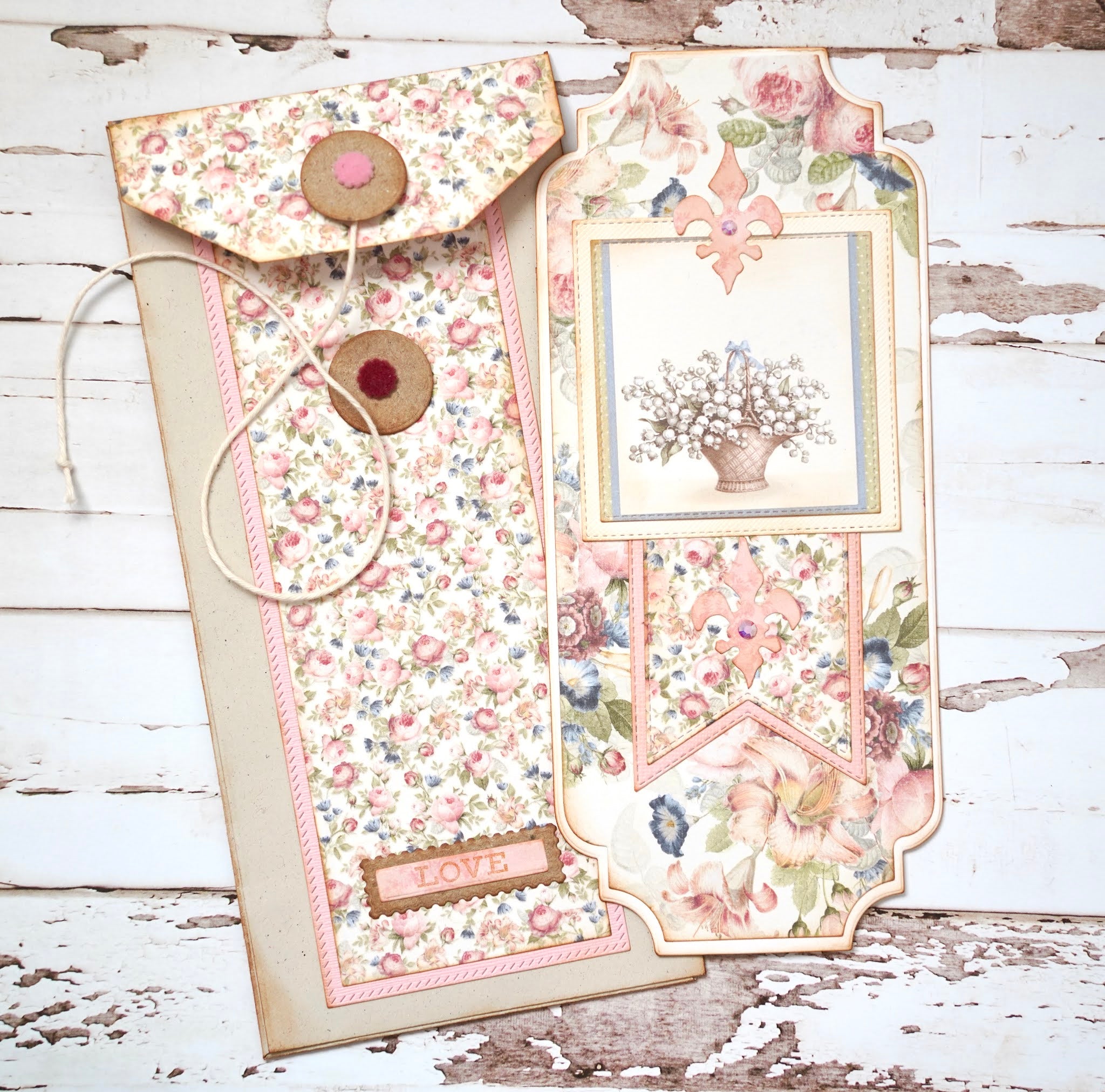 Morsdagsbundle! Garden of Hope + 5stk Bazzill kartong
