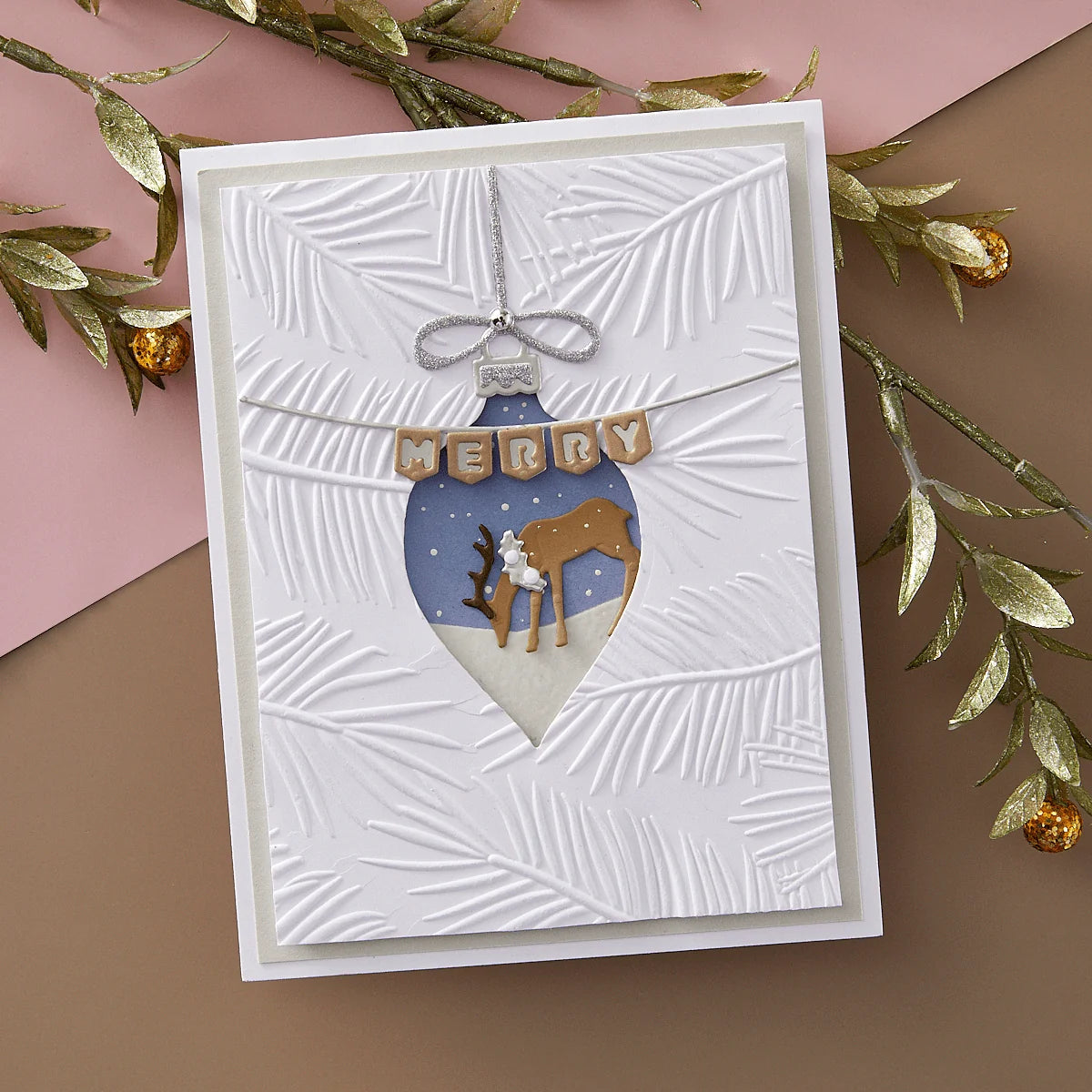 Spellbinders - Branches 3D Embossing Folder by Simon Hurley
