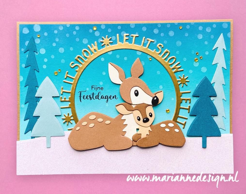 Marianne Design - Dies -  Let it snow