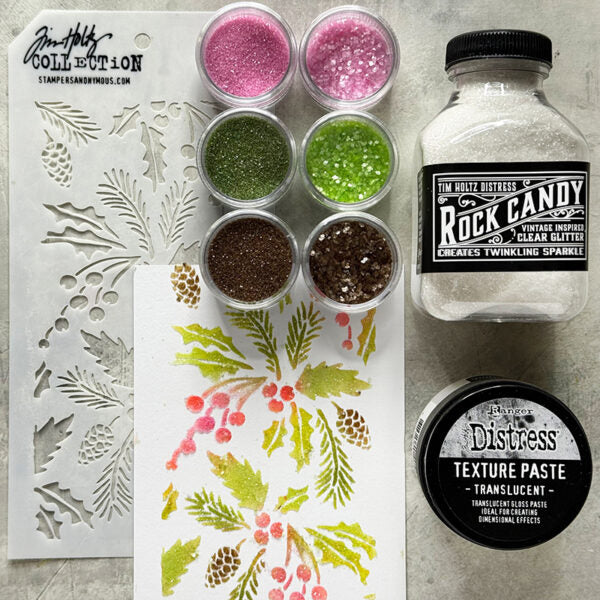 Tim Holtz - Distress Rock Candy Chunky glitter  - 2025