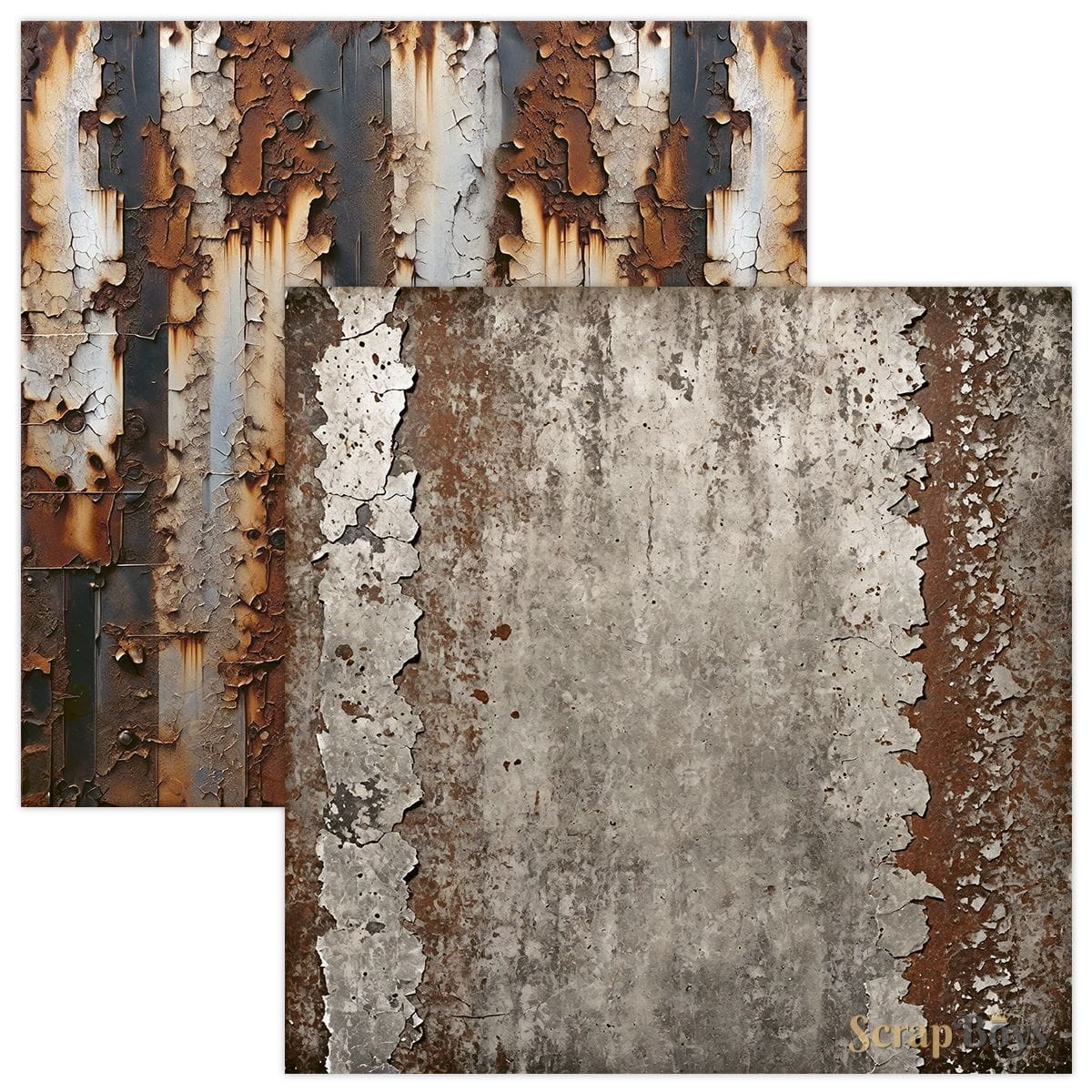 Scrapboys - Rusty Paper Pack -  12x12"