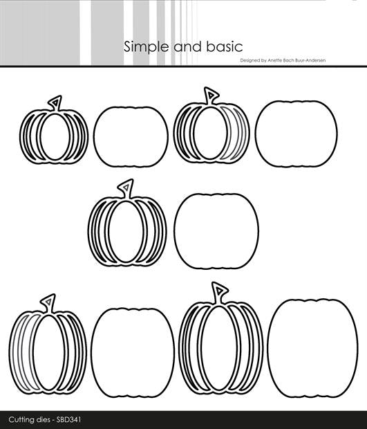 Simple and Basic - Dies - Pumpkin