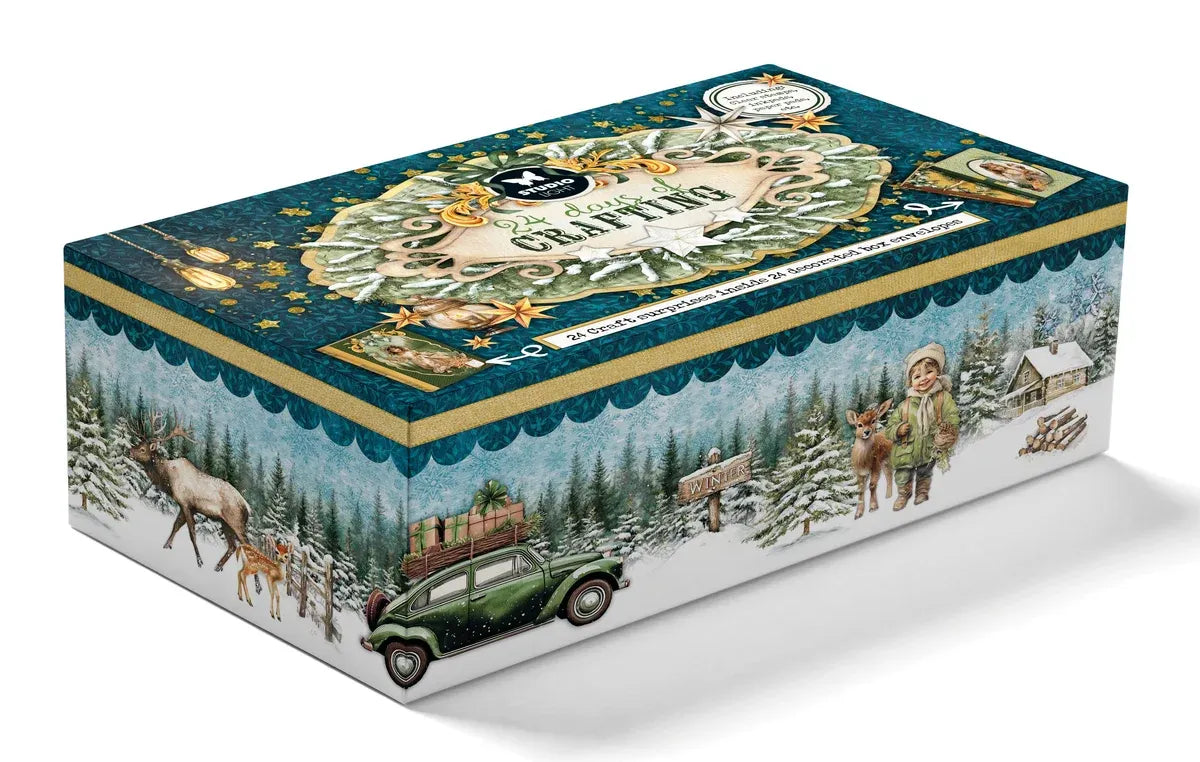 Studiolight - Advent Calender - 24 Days of Crafts - Forhåndssalg (Utsendelse fra midten av uke 34)