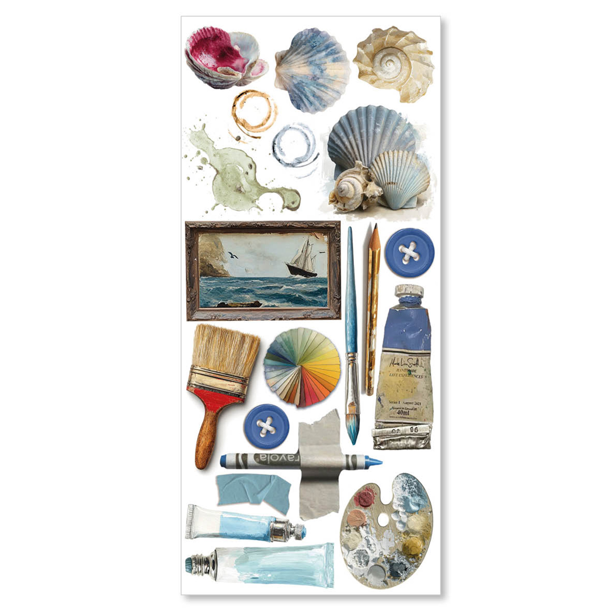 Ciao Bella - Art Stickers - An Artist Journey