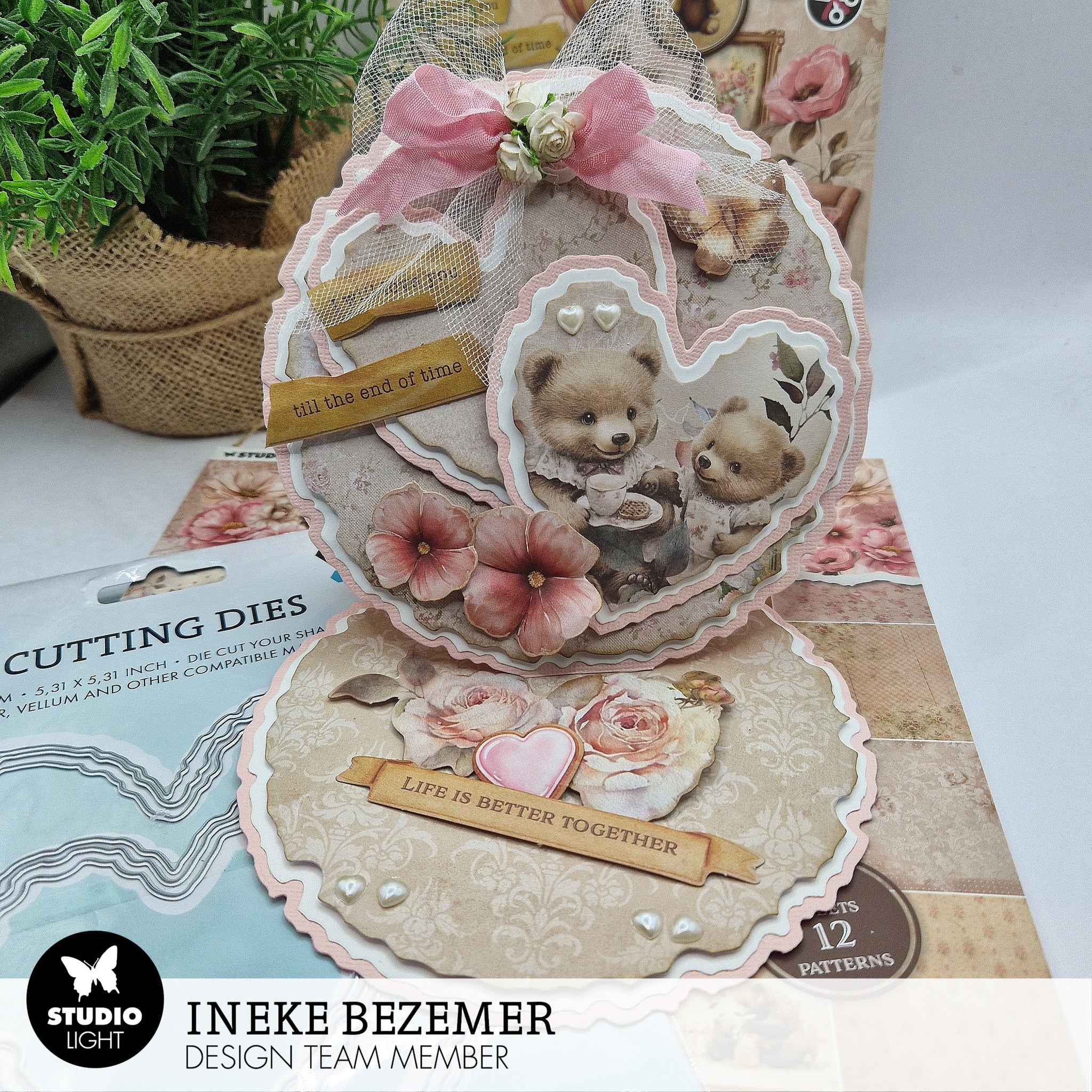 Studio Light - Dies - Torn Edge Cutting Die Heart Shape