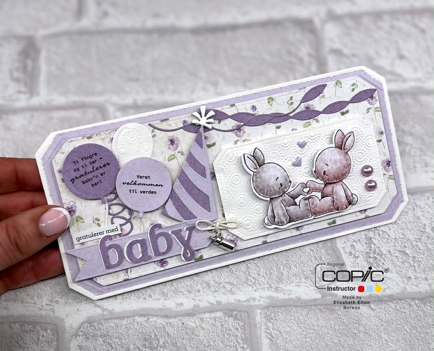 Marianne Design - Clear Stamp & Die - Rabbit Friends