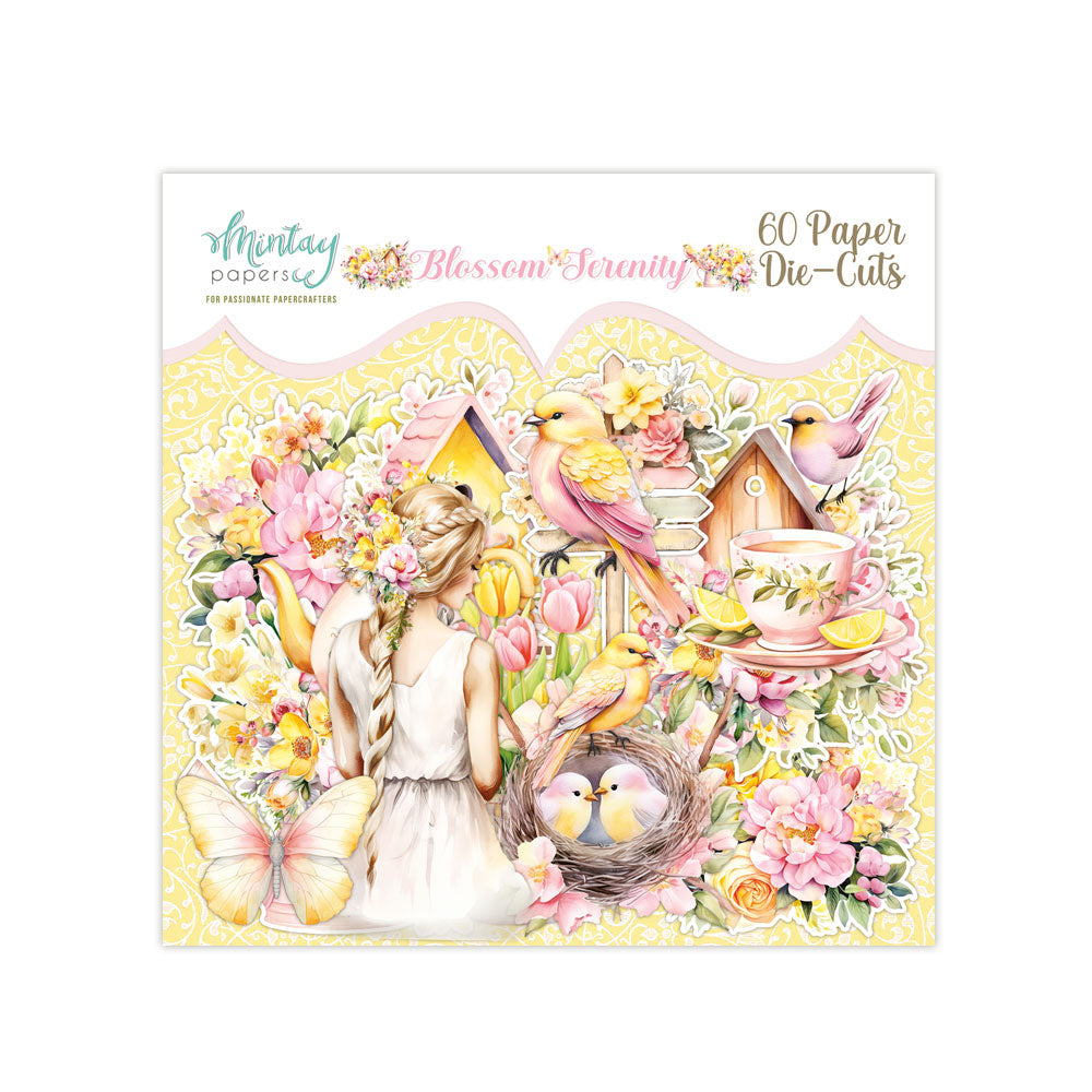 Mintay Papers - Blossom Serenity - Ephemera - die cuts