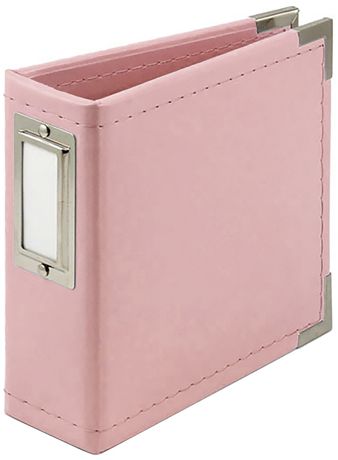 American Crafts - Project Life - 2 Ring Album Binder 4x4" - Pink