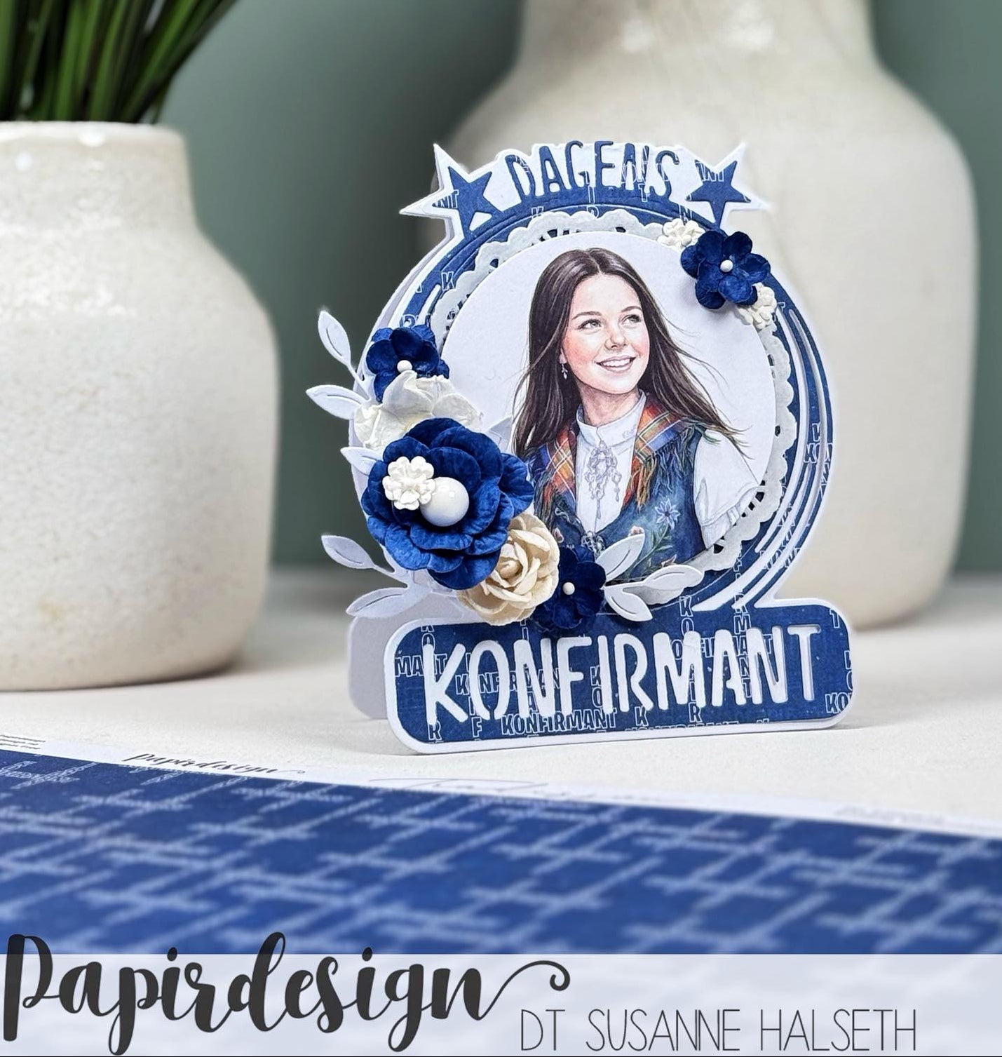 Papirdesign - Dies - Dagens konfirmant
